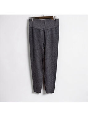 Women's PINK Active Gray Seamless High Waist Full Length Leggings XL NEW